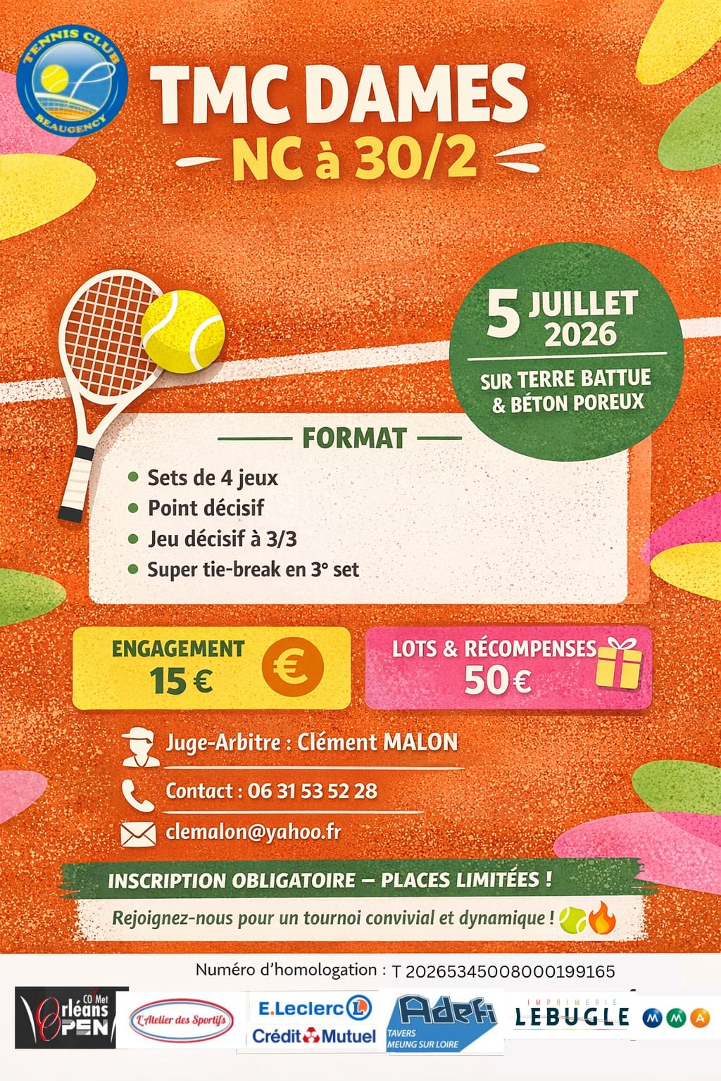 TMC Dames Juillet 2026